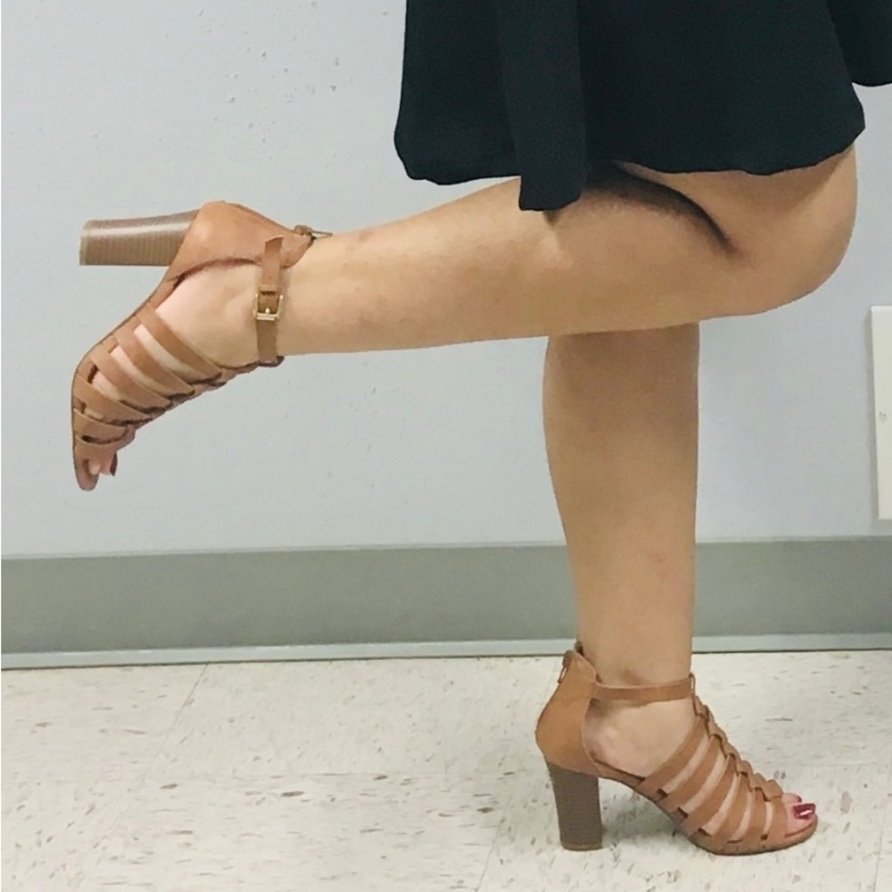 Tan Heels • Size 6• Worn Twice